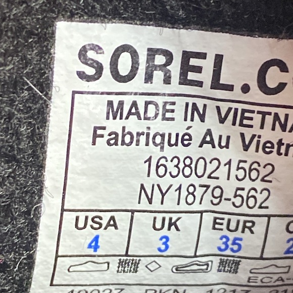 Girls Sorel Boots SZ 4 - Picture 6 of 7